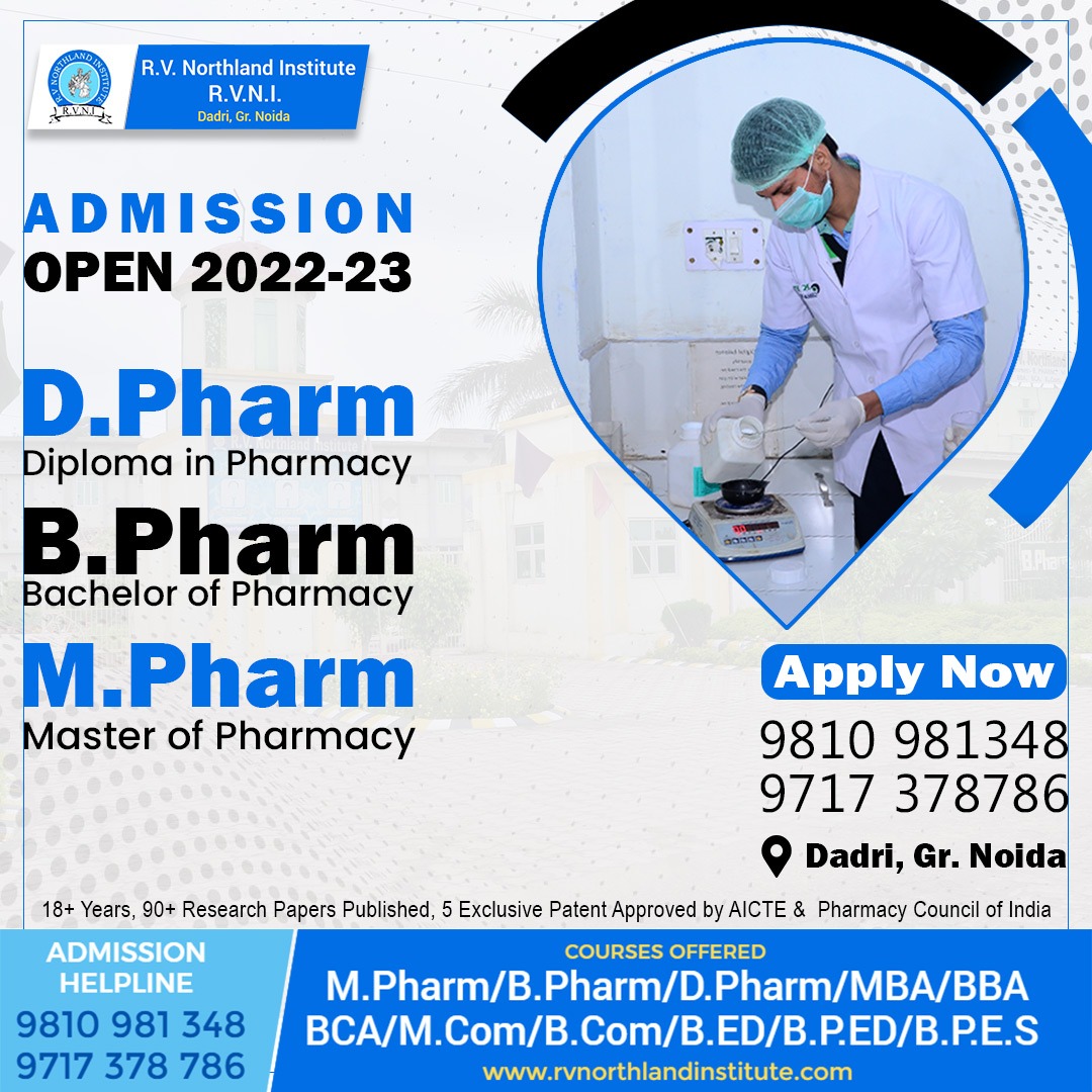 D Pharm Course in Greater Noida