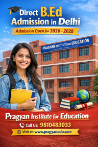 Direct B.Ed admission in Delhi