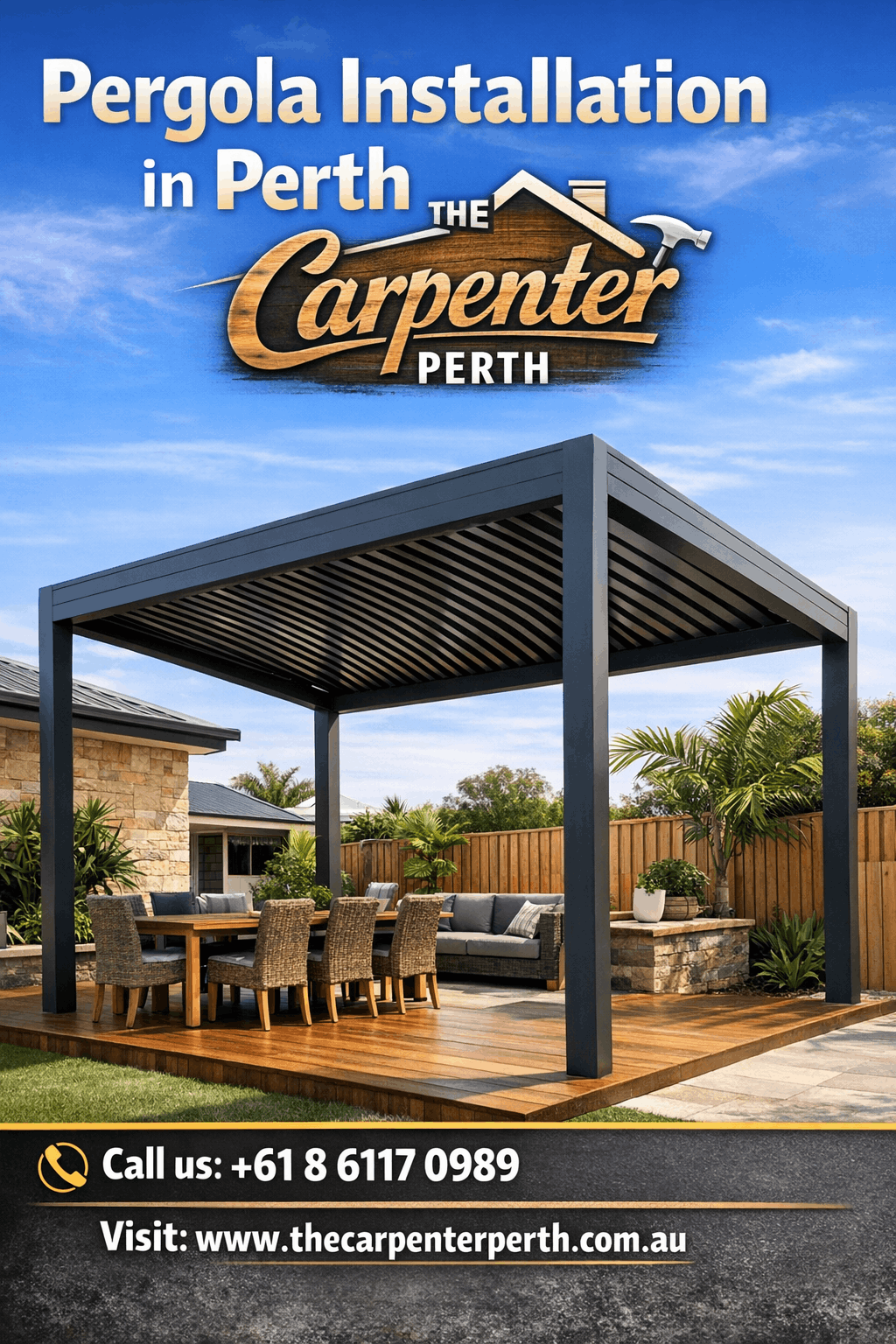 Pergola Installation in Perth