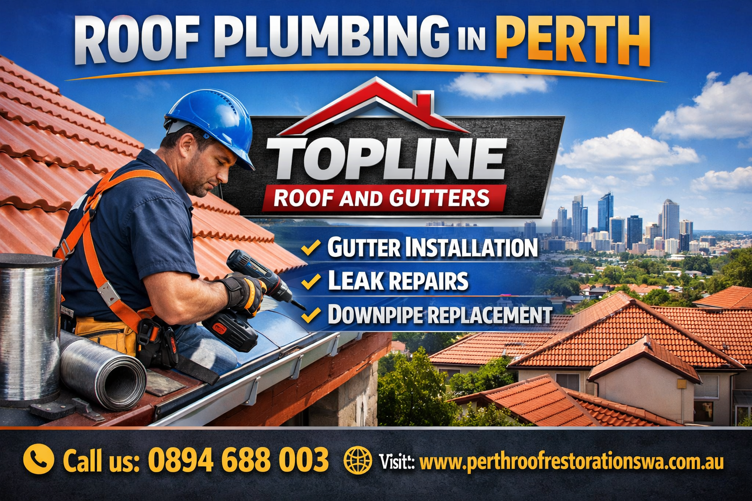 Roof Plumbing Services in Perth