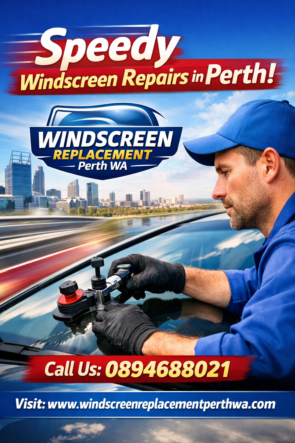 Speedy Windscreen Repairs in Perth