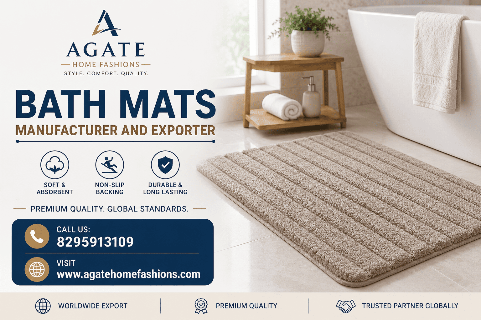 Bath Mats Manufacturer and Exporters